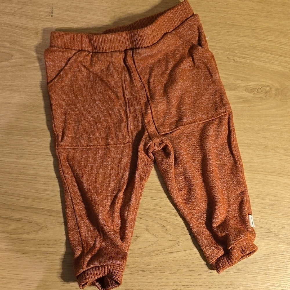 Easy Peasy Cozy Kids' Orange Bottoms 12M